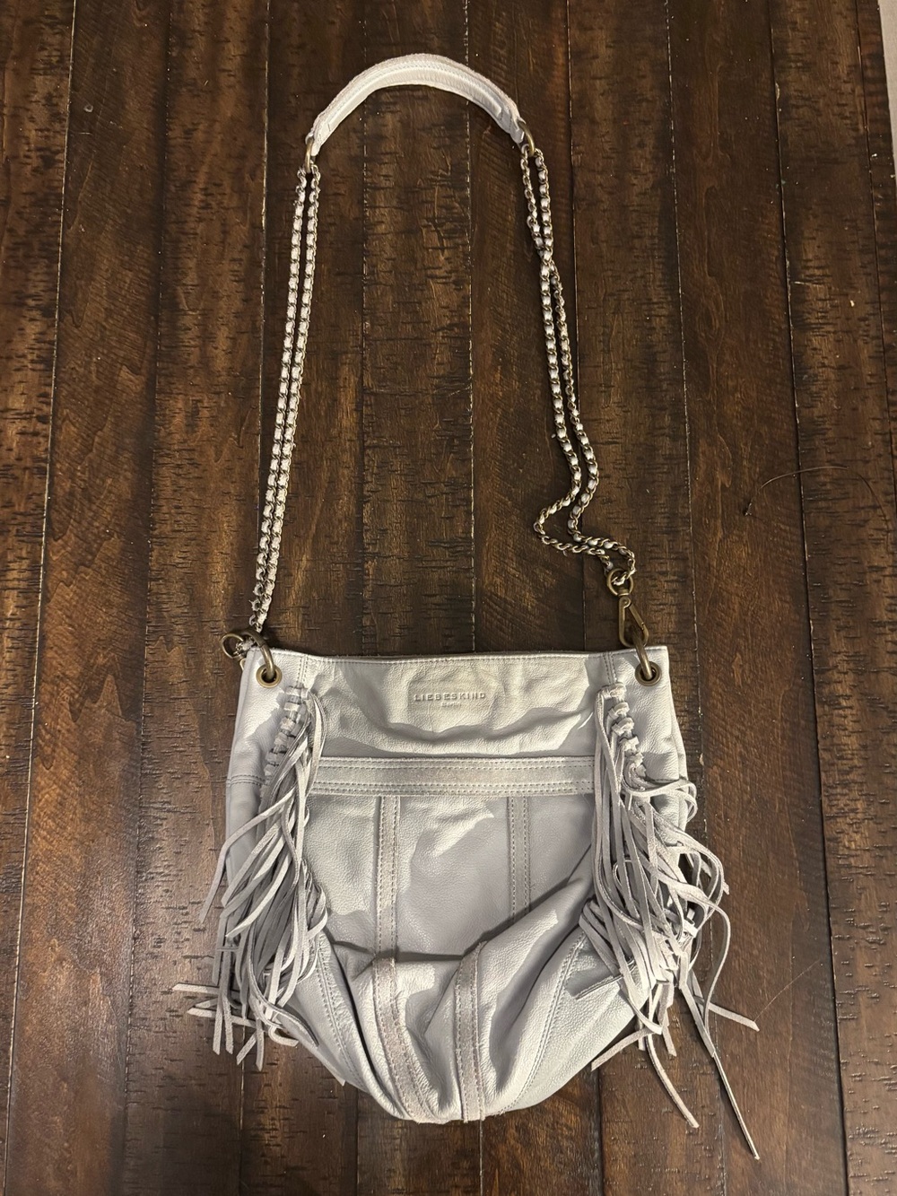 Liebeskind Vintage Crossbody Fringe Shoulder Bag Danielle EUC